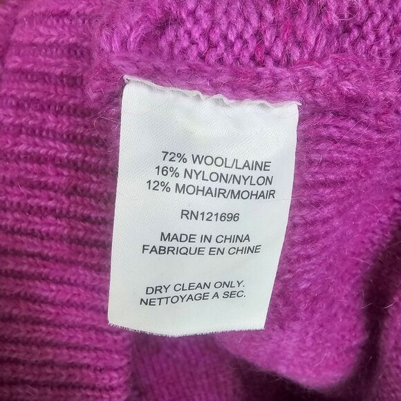 Demylee New York Wool Blend Bobble Sweater in Purple - Picture 8 of 8